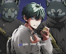 サムネなどに使える一枚絵を描きます 歌い手様やYoutube様向けのサムネ イメージ3