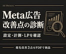 Meta広告の改善点を優先順に診断します 改善3点の理由と次の対応をPDFにまとめます イメージ1
