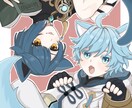 VTuberさんの立ち絵など描きます あなたのご依頼で実績作らせてください!!! イメージ2