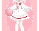 かわいい女の子イラスト書けます VTuber様・配信者様向けふわかわイラスト制作します イメージ4