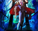 ダイナミックでスタイリッシュな本格イラスト描きます MVや配信画面にあなただけの特別なイラストを制作いたします！ イメージ3