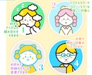 ゆるポップで親しみやすいイラストアイコン作成します カスタム自由！ゆるくポップなアイコンをお探しの方 イメージ2