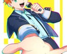 SNS用アイコン・自キャラ等描かせていただきます アニメ塗りで魅力的なイラストに仕上げます イメージ4