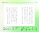 小説同人誌の本文組版承ります InDesignを使用し、入稿用データを制作いたします。 イメージ3