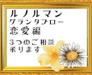 ルノルマンの奥義グランタブローでご相談３つ承ります ❦恋愛編❦不倫・複雑愛・復縁・相手の本音など超ボリューム鑑定 イメージ1
