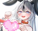 キラキラ髪少女のイラスト描きます アイコンや動画のサムネイル等に！ イメージ2