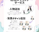 写真をもとに！シンプルな人物イラストをお描きします SNS•ブログに◎｜落ち着いた色味のシンプルな人物アイコン！ イメージ4