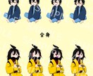 ゲームやTRPGの立ち絵を描きます 低予算で動画やゲームを作りたい方向け 最短4日！ イメージ3