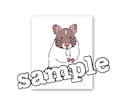 ハムスターのアイコン描きます シンプルで分かりやすい、見やすいアイコンにします♬ イメージ3