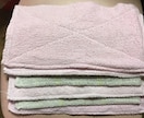 雑巾縫います 学校や幼稚園向けに！古いタオルを雑巾にします。オーダーも可能 イメージ4