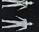 ソフビフィギュアの追加塗装、リペイントを行います ソフビ怪獣、ヒーロー、背面、リペイントやります！ イメージ3