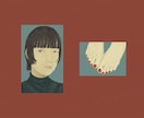 商用利用◎おしゃれな人物イラストをご提供いたします アイコン、本の表紙や挿絵、MV、グ 広告などにどうぞ！ イメージ3