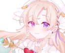 ふわふわかわいい女の子のイラストお描きします 柔らかい雰囲気のイラストをお届けさせて頂きます¨̮ イメージ1