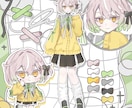 かわいいイラスト制作します サムネイルやshorts動画にも使いやすい！ イメージ2