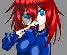 かわいい女の子描きます サブカル系のかわいいイラスト描きます イメージ2