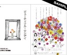 チラシなど(紙媒体)のデザイン承ります 《お店やサークル活動の宣伝、結婚式の配布物等にお困りの方へ》 イメージ3