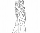 即納】おしゃれな線画イラスト描きます スピード重視で対応させていただきます！ イメージ7