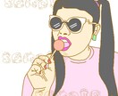 写真を元にイラストを描きます SNSのアイコンなどにいかがですか？ イメージ2