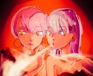 似顔絵、オリジナルや二次創作もイラストを描きます かわいい女の子やデザインならおまかせくださいませ イメージ5