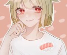 温かみのある可愛らしいSNS用アイコンを描きます 可愛らしいアイコンを求めている方へ女の子イラストが得意です イメージ4