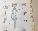 さし絵や様々な用途のイラストを描きます 可愛い誰からも親しまれるようなイラストを目指しています。 イメージ2