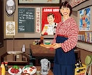 パソコンでシーンのイラストお描きします 本の表紙やポスターなどに使用してみませんか? イメージ1