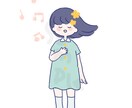 商用可◎SNSのアイコンに使えるイラスト描きます WEBや冊子のカットにも◎ゆるかわイラスト制作します イメージ3