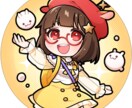 SNS等で使用可能なアイコンを制作します ★かわいくポップにデフォルメされたキャラクター イメージ3