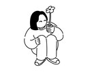 シンプルな人物・動物イラスト描きます アイコンやグッズなどに！商用利用可能です イメージ1