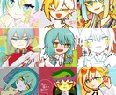 返礼品用･4点セット/イラスト描きます IRIAM等で活躍されるVライバーさん向けお得価格です！ イメージ2