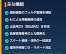 出品用の画像整理と取込CSV作成を支援します 撮影画像のAI選定と取込用CSV作成で出品準備を効率化 イメージ2