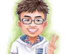 アニメーターが【手描きの似顔絵】作成します ハガキサイズは1500円から。贈り物やアイコン等にも。 イメージ8