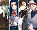 キャラクターイラスト制作いたします SNSアイコンやTRPG立ち絵 イメージ1