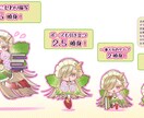 SDイラスト制作いたします 商用利用可　アイコンやグッズにおすすめ！色んな用途で！ イメージ3