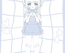 ゲームやSNSで活動したい方へ描きます 創作や固定のキャラクターを生み出すのが得意な私が制作します。 イメージ6