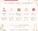 仕事のモヤモヤを整理｜転職・適職・働き方を占います 今の仕事、続けるべき？転職のタイミング・あなたの強み・適職 イメージ3