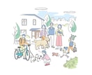 使いやすいシンプルな線画イラストを描きます 商用利用、ニ次利用OKで無料！お気軽にお見積もりください。 イメージ4