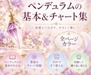 新商品販売記念✨ペンデュラムチャート集を販売します 全ページカラー✨基本の使用方法と9種類のチャートです イメージ2