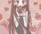ふんわりかわいい女の子描きます グッズ作成などへ　リボンとフリルがポイント！ イメージ3