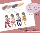 結婚式のドレス色当てクイズに使うイラスト作成します ★他にないお花のデザイン！既存のデザイン以外も描きます！ イメージ1