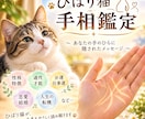 ひばり猫の手相鑑定｜人生・性格・金運を読み解きます あなたの手相から本質と人生の流れを丁重に読み解きます イメージ1