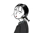 手書き風のお洒落なアイコン用イラスト描きます 自身の写真などをイラストにしてアイコンにしませんか？ イメージ4