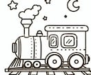 小さいお子さん向け塗り絵イラスト作成します 楽しみながら創造力を育む、シンプルで魅力的な塗り絵セット イメージ4