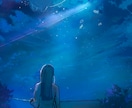 背景・景色・アニメの一コマ魅せます エモいイラスト好きな人はぜひ! イメージ3