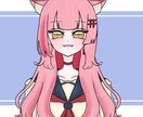 SNS等アイコン描きます アイコン等に使える可愛い女の子描きます！！ イメージ2