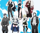 商用利用OK！アニメ塗りイラスト作成します IRIAM用立ち絵も対応！動作確認込み！ イメージ3