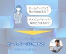 WordPressでホームページを作成します サーバー・ドメイン契約からホームページ公開まで対応します。 イメージ2