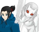オリジナルキャラクターイラスト制作します SNSアイコンやサムネイル、幅広く使えるイラストお任せあれ イメージ1