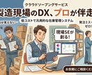 何でも電子帳票に革新します 製造業で培った知見で、紙帳票を電子帳票へ作業効率化！ イメージ1
