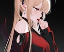 可愛い女の子イラストをお届けします アイコン・動画配信・グッズ・SNSなど、幅広い用途に対応可 イメージ1